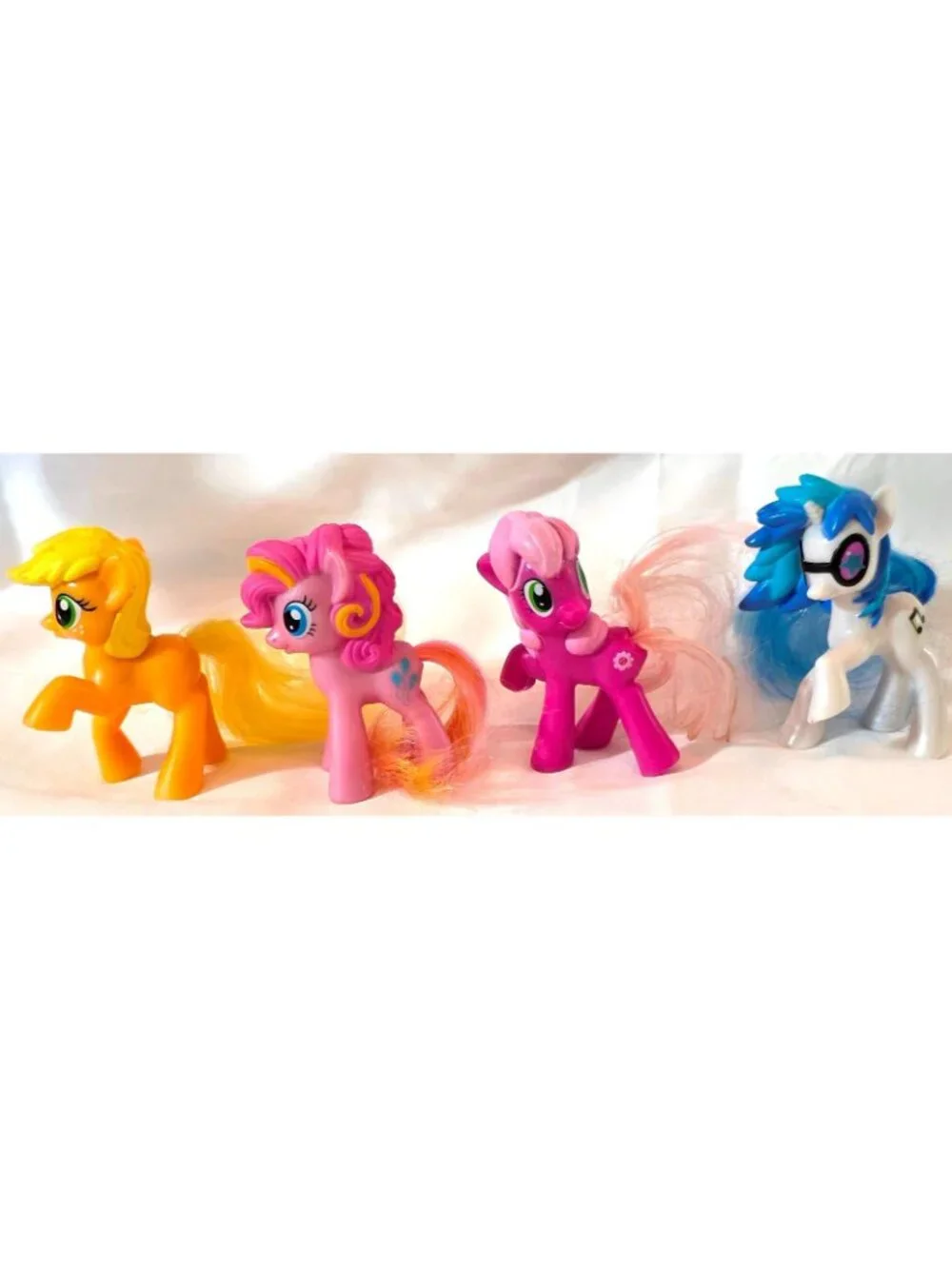 My Little Pony Lot McDonalds Happy Meal toy DJ Pon3 Cheerilee Applejack StarSong